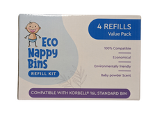 Load image into Gallery viewer, Korbell Compatible Nappy Bin Refill - Standard 16L
